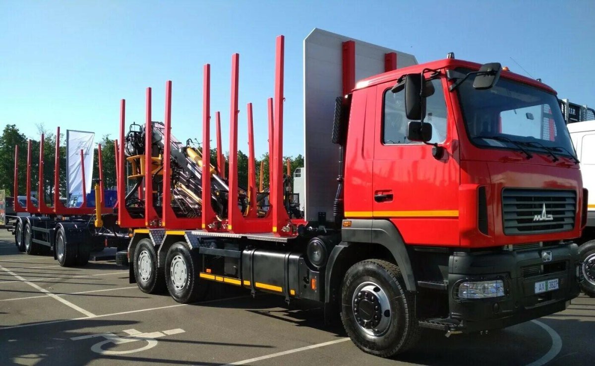 Сортиментовоз МАЗ 631228