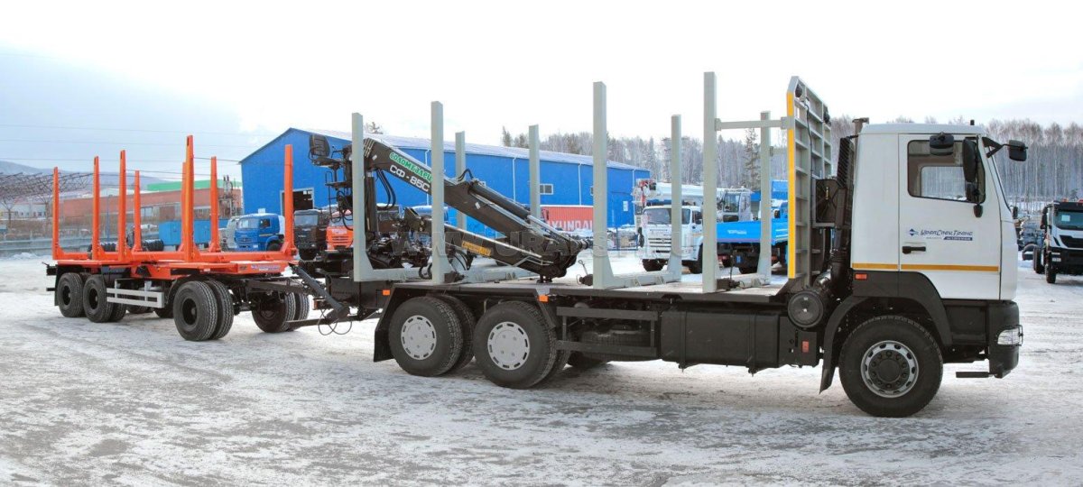 МАЗ 6312 сортиментовоз