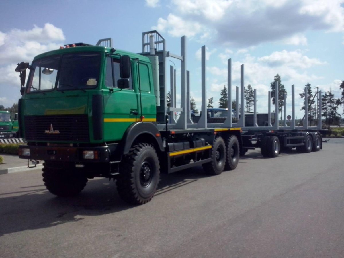 МАЗ 6317 лесовоз