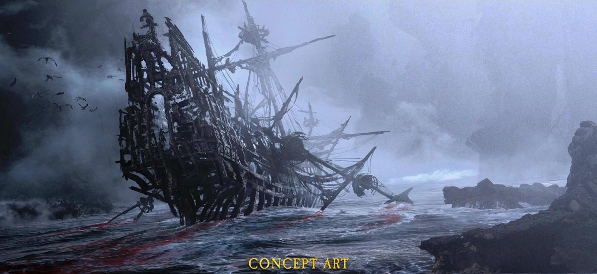 Капитан Салазар пираты Карибского моря корабль