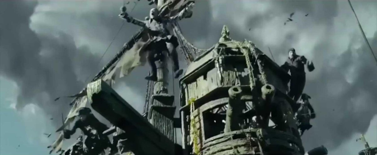 Капитан Салазар пираты Карибского моря