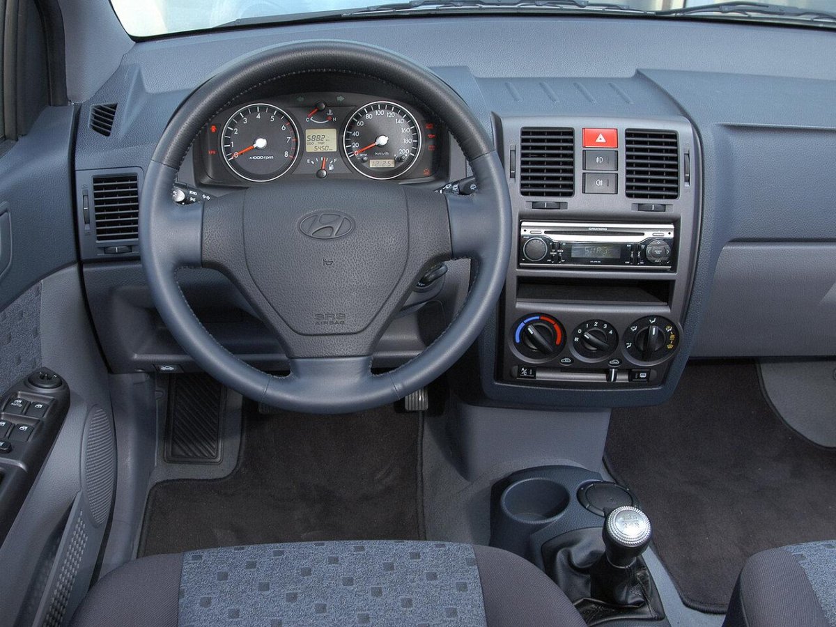 Hyundai Getz 2007 салон