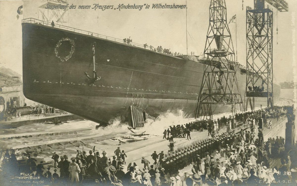 Линейный крейсер Гинденбург 1917