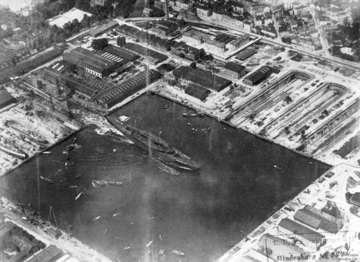 Линейный крейсер Гинденбург 1917