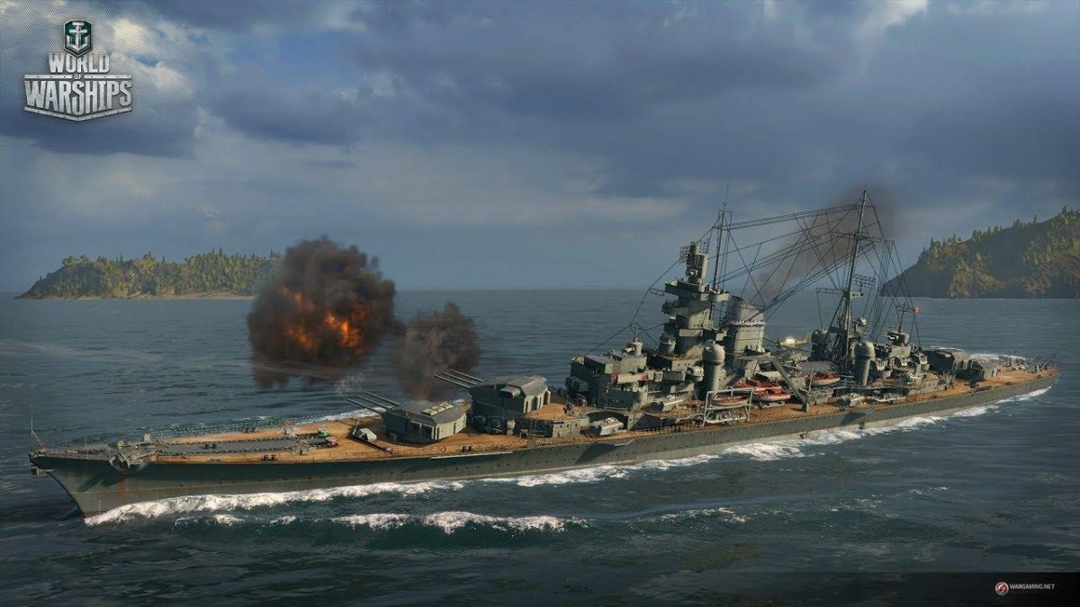 Крейсер Hindenburg World of Warships