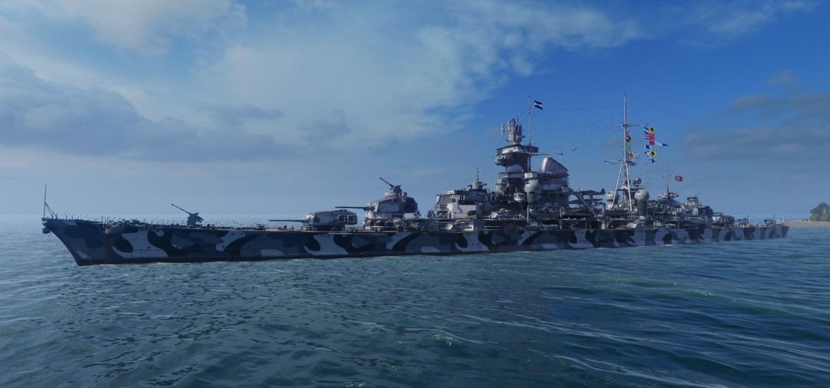Крейсер Hindenburg World of Warships