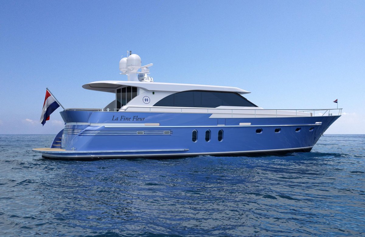 Голландские моторные яхты водоизмещающие