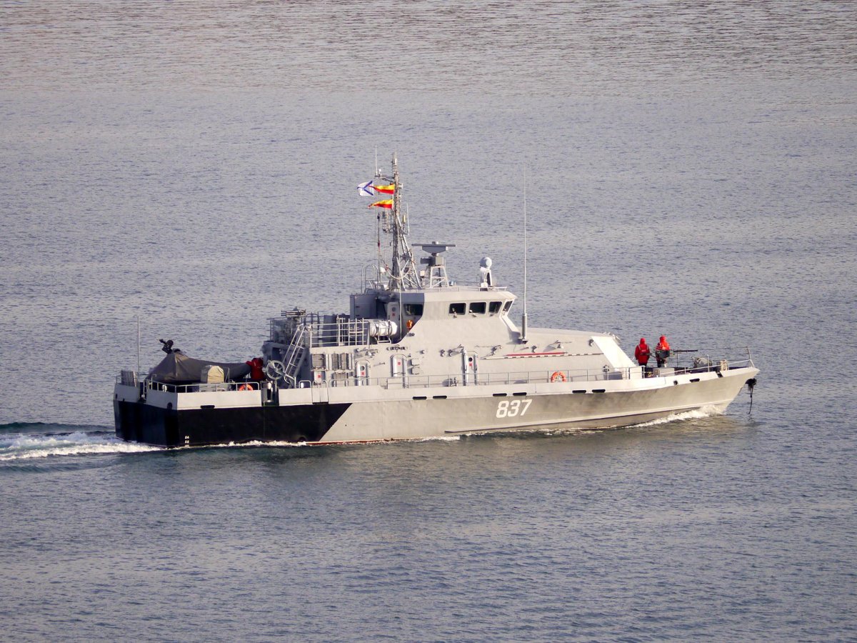 Противодиверсионный катер п-275