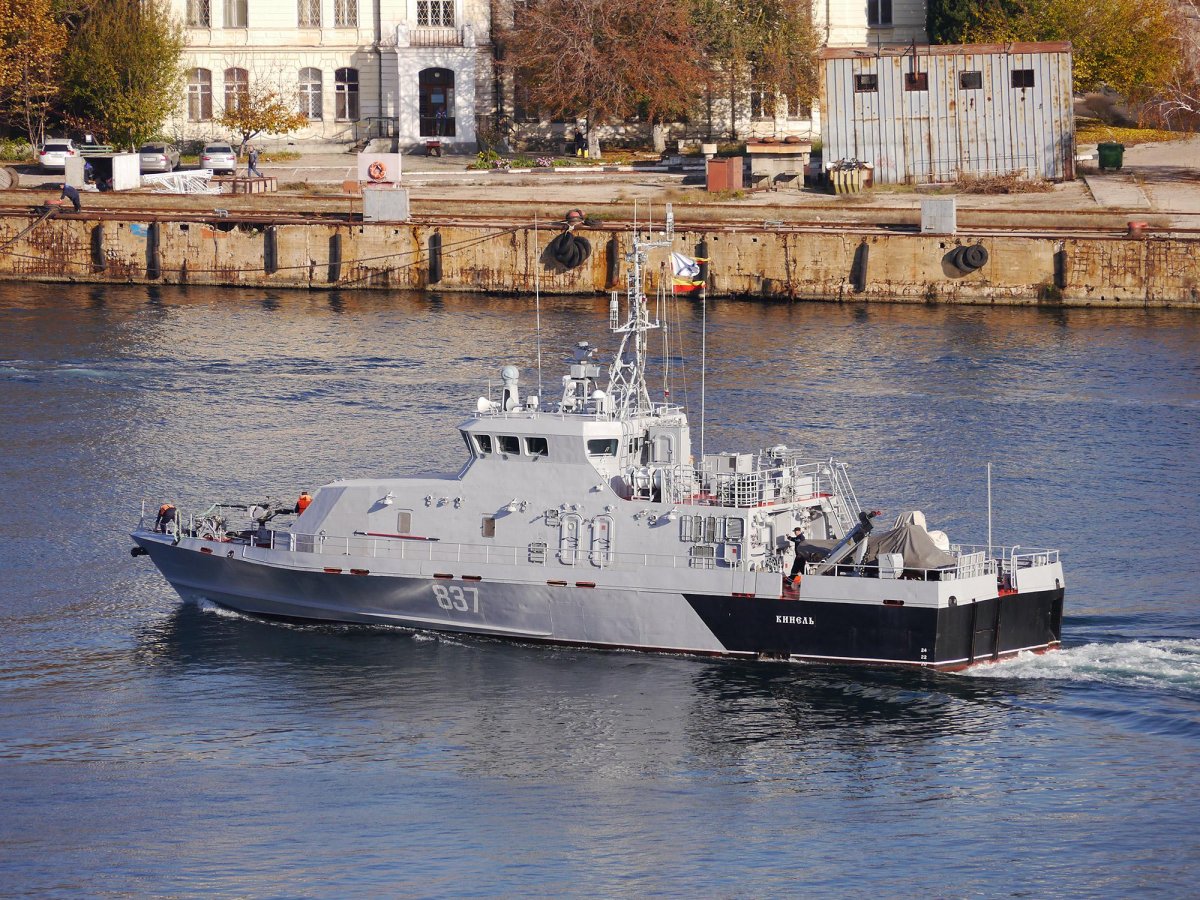 Противодиверсионный катер "п-352"