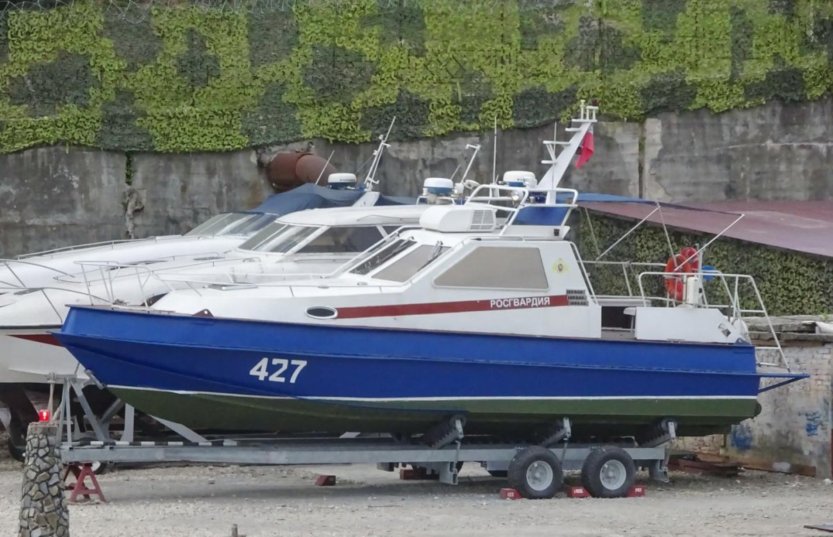 Катер Афалина Росгвардия