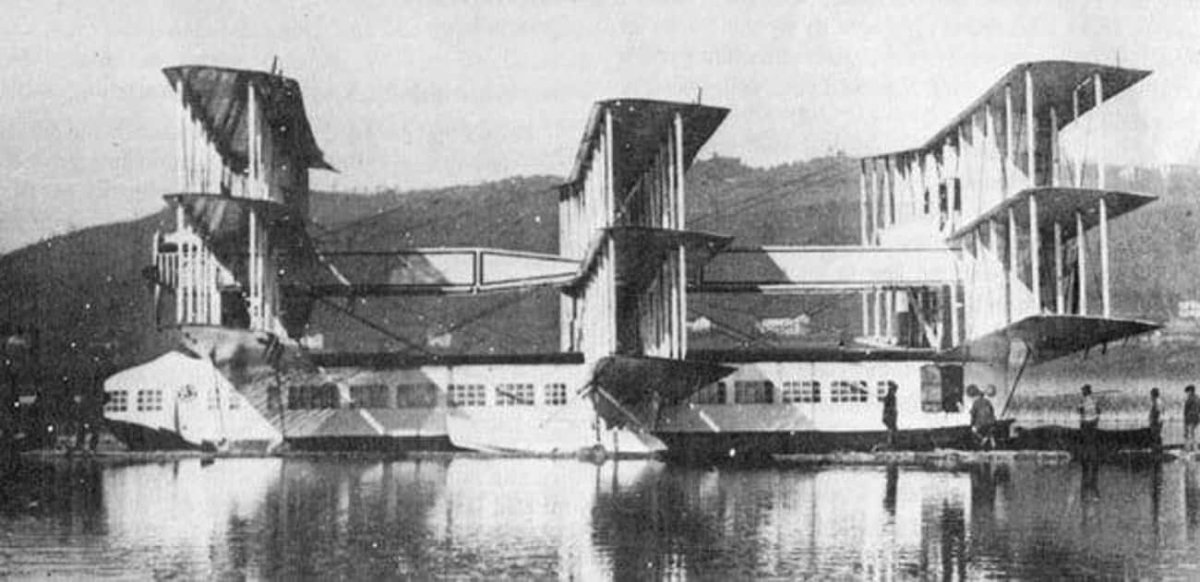 Летающая лодка Caproni CA.60 Noviplano