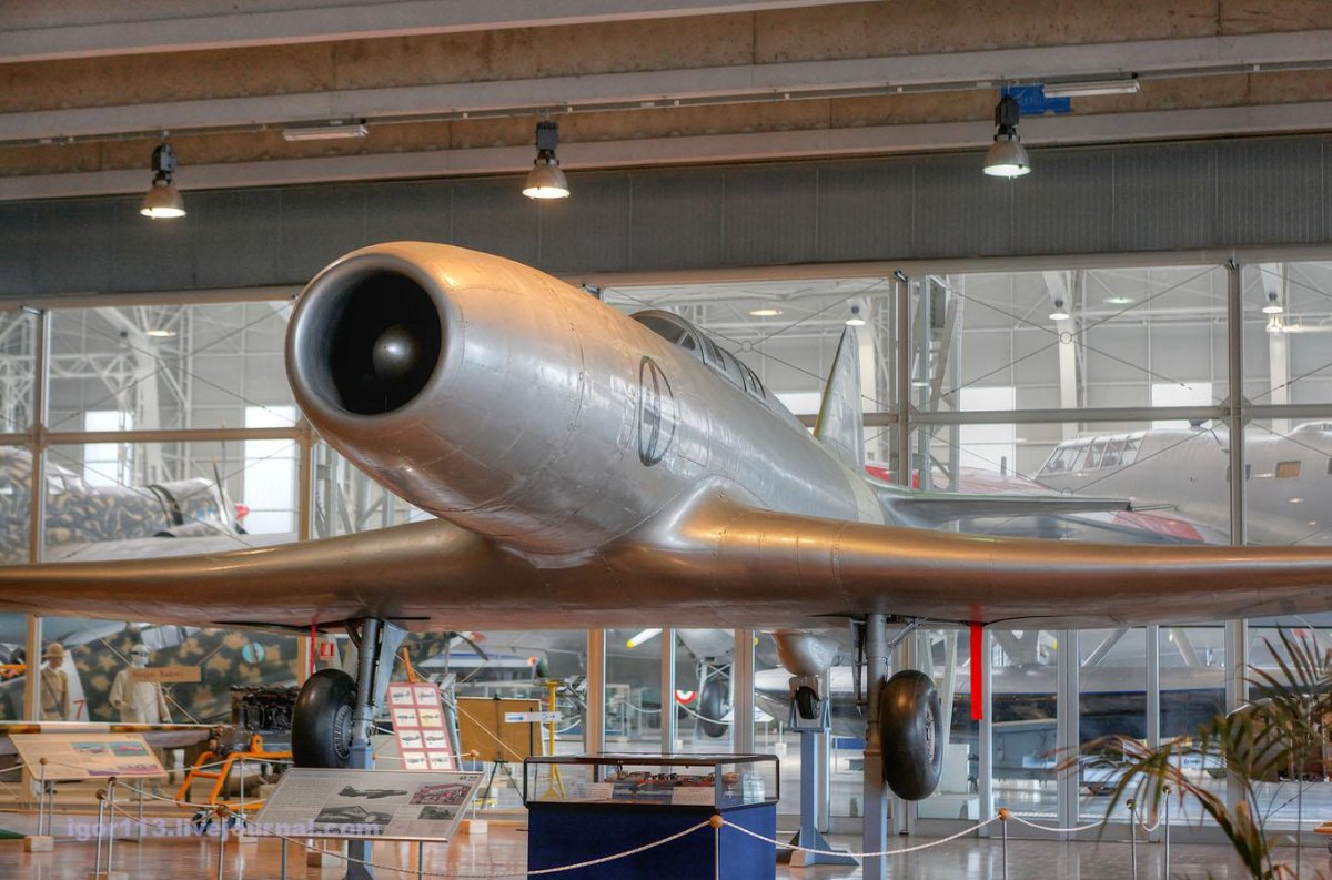 Самолет Caproni-Campini n.1