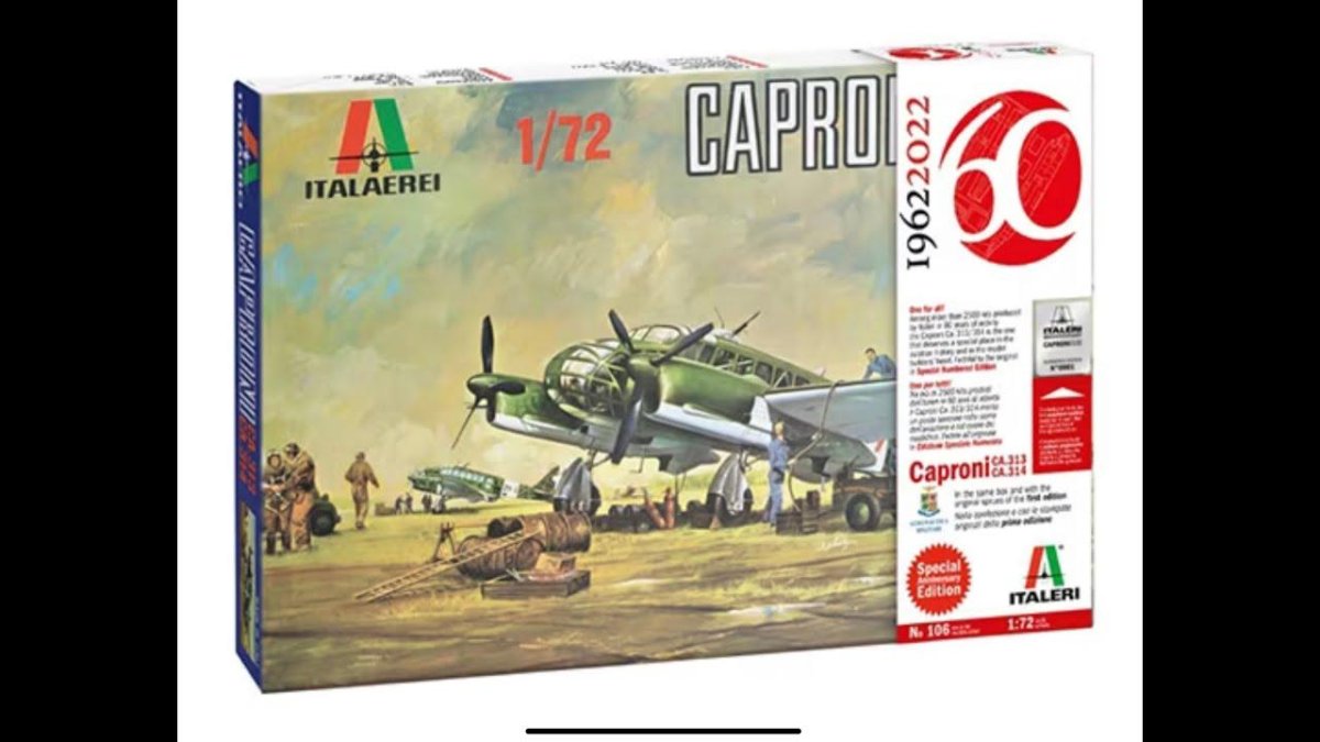 0106ит самолет Caproni CA-313/314 (Vintage Lim. Ed.)