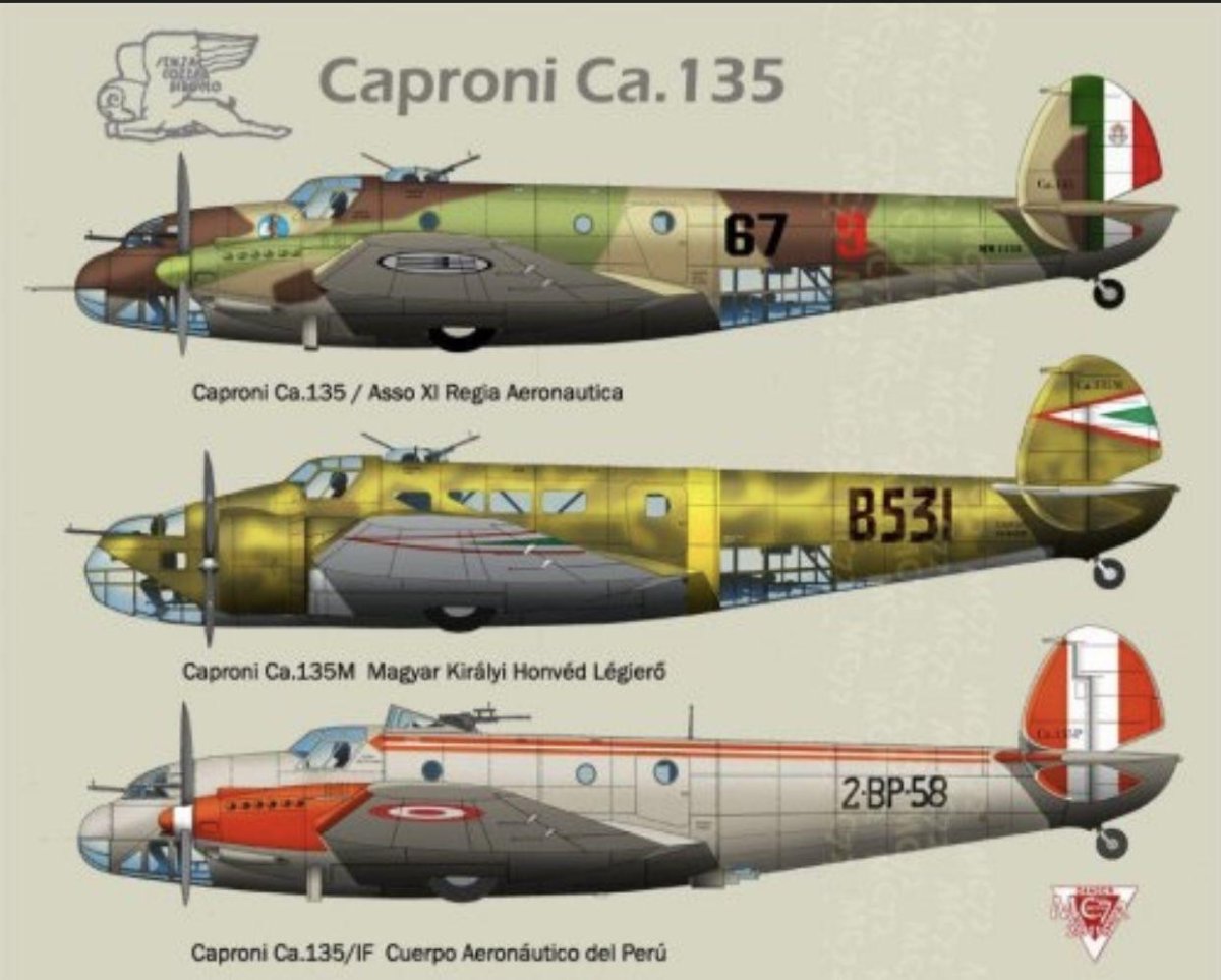 Бомбардировщик Caproni CA.135