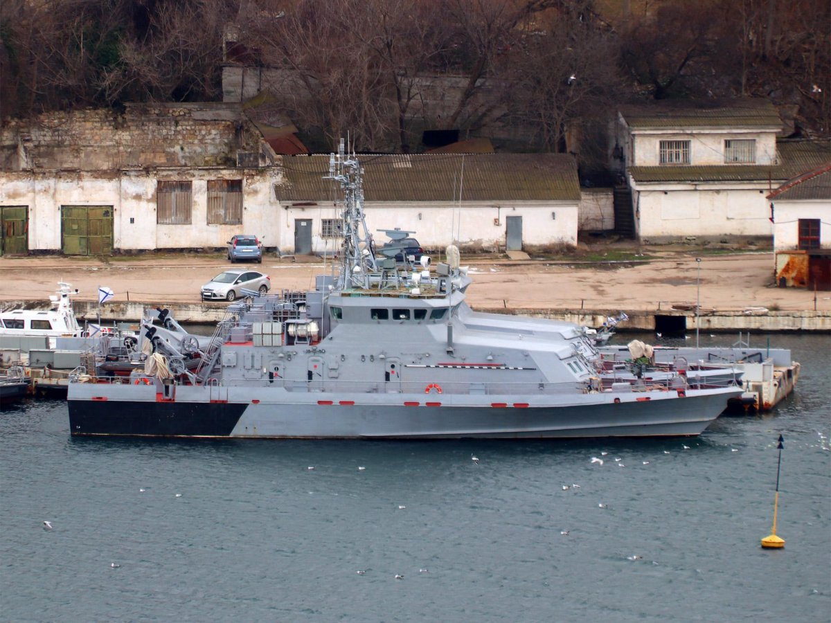 Противодиверсионный катер "п-352"