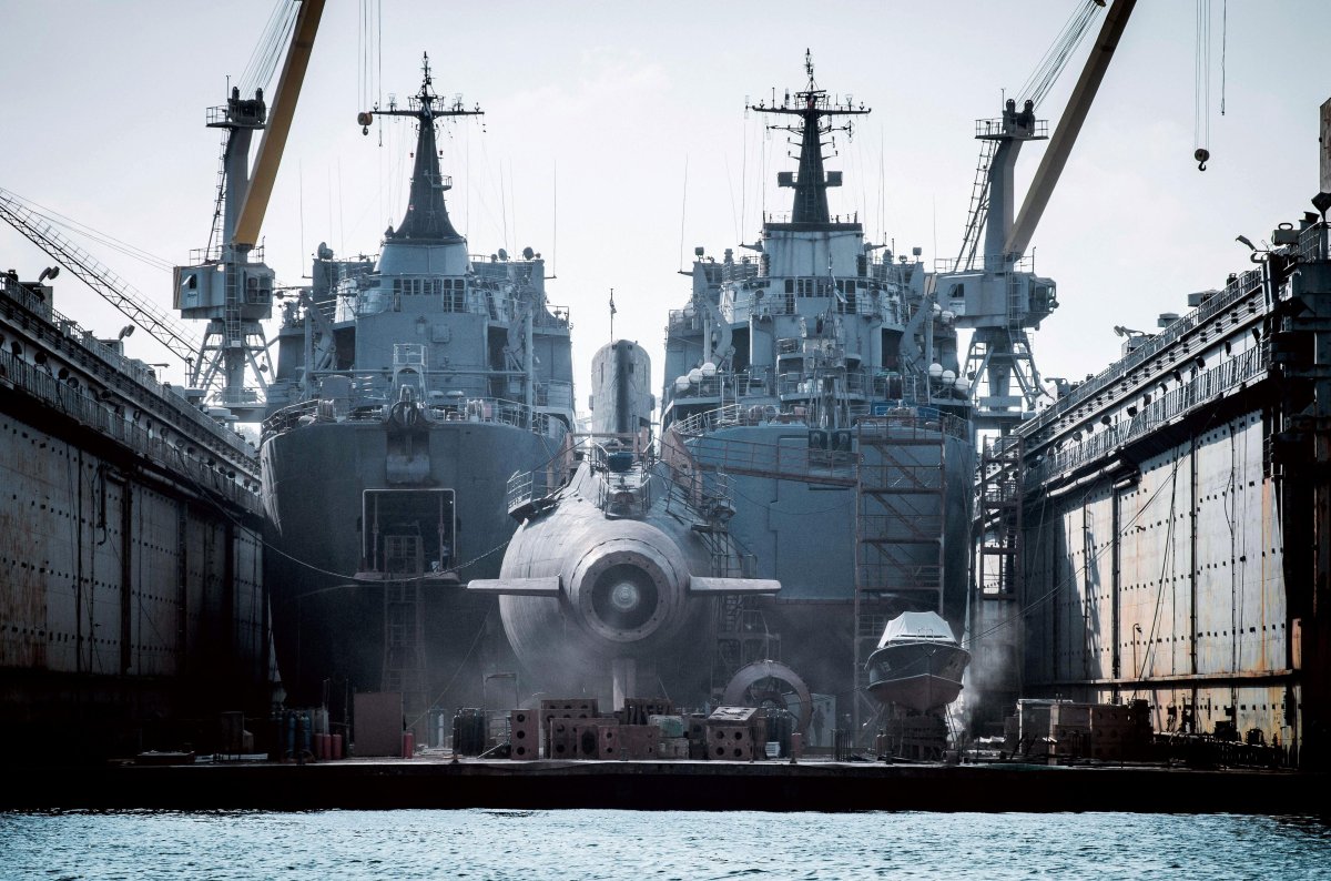 Ремонтный док для кораблей