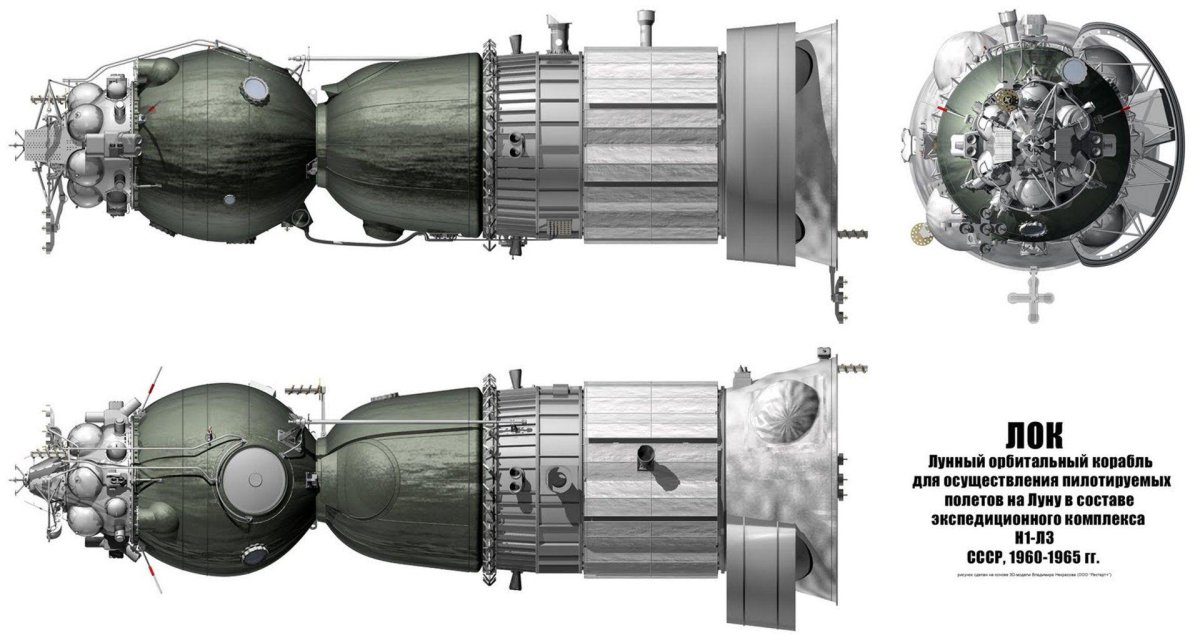 Союз 7к-лок (лок — лунный орбитальный корабль)