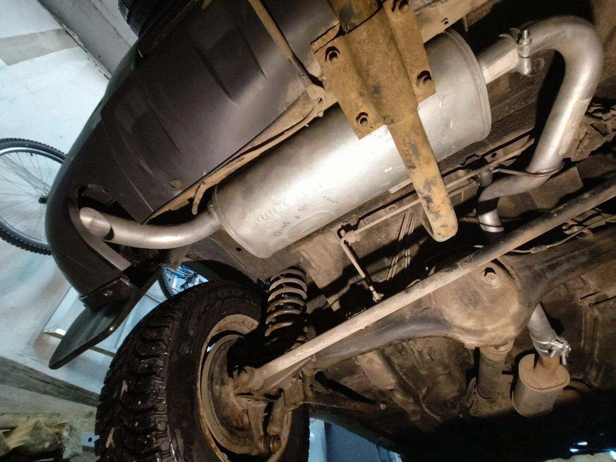 Выхлоп Нива Шевроле