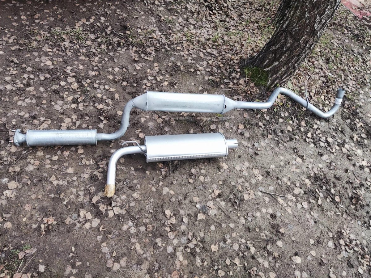 Система выхлопа Шевроле Ланос 1.5