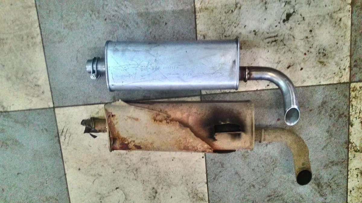 Глушитель Chevrolet Niva