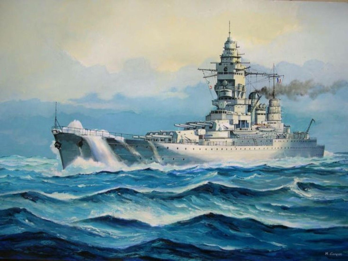 Дюнкерк линкор арт