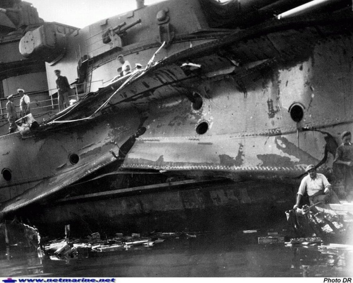 Линкор Дюнкерк мерс Эль Кебир