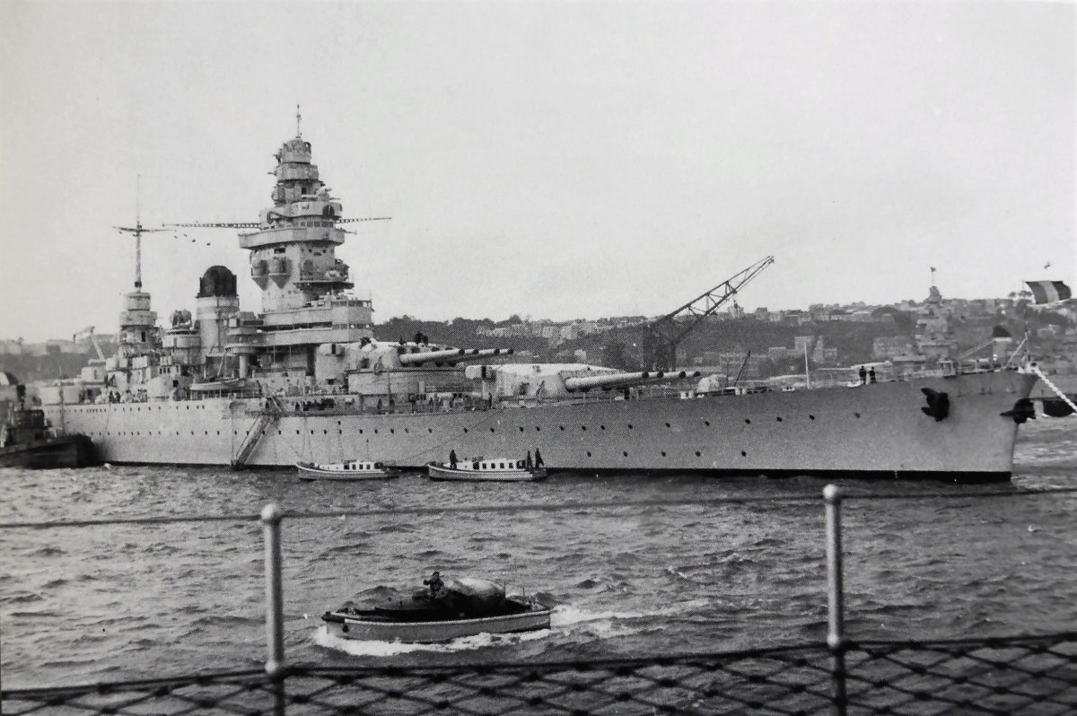 Французский линкор Дюнкерк