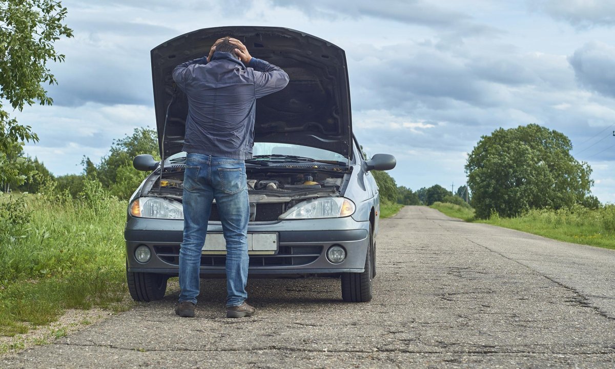 Машина сломалась