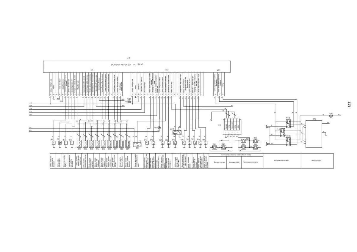 Схема электрическая РСМ 100 Дон 680