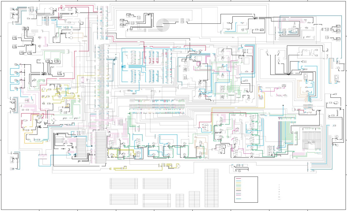 Caterpillar 428 электрическая схема