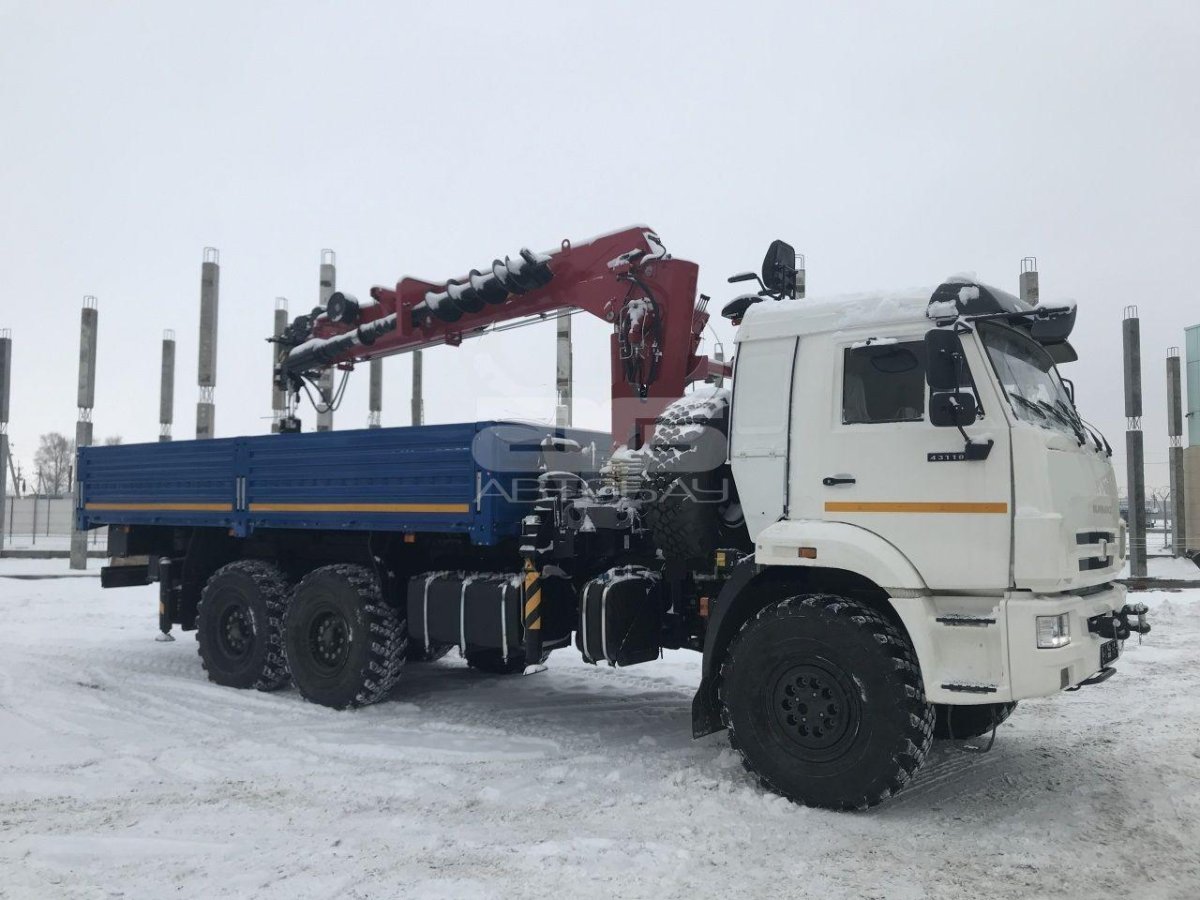 КАМАЗ 43118 С КМУ Галичанин 150