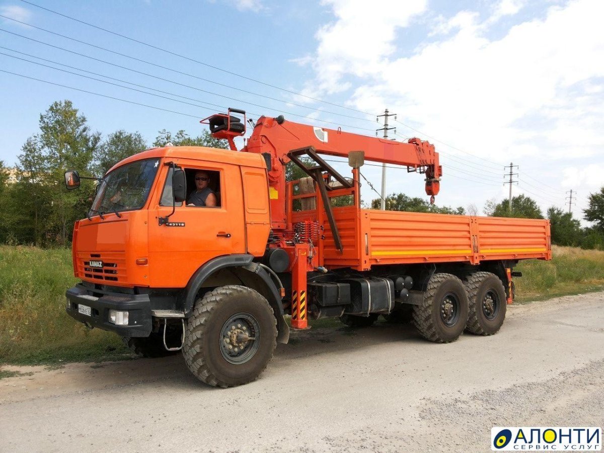 КАМАЗ вездеход 6х6