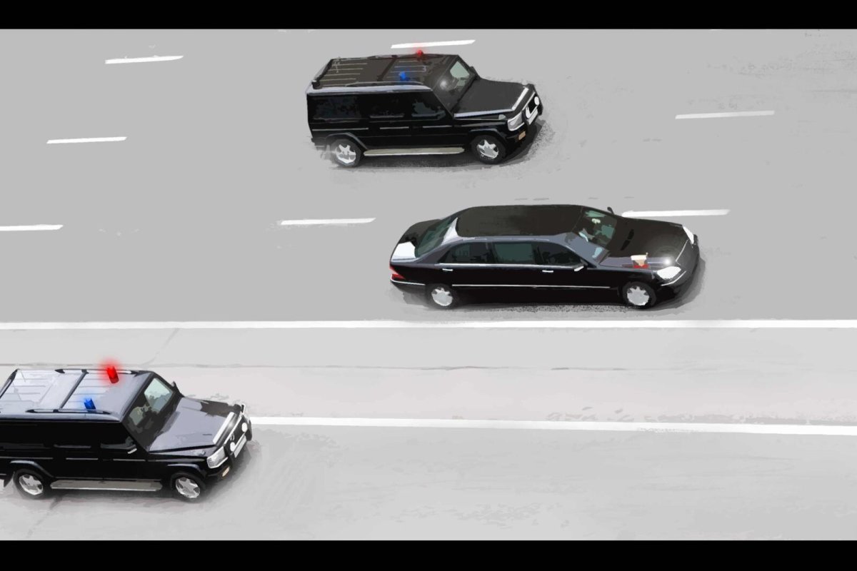 ФСО кортеж президента Путина