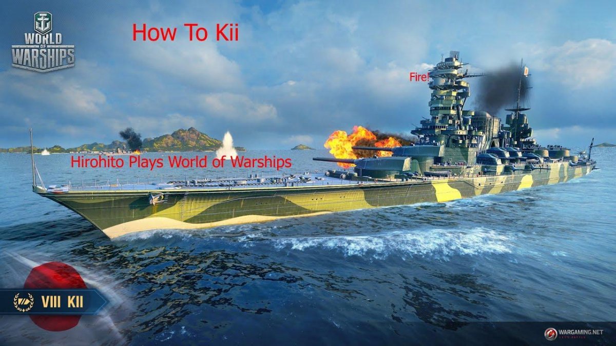 Линкор Амаги в World of Warships
