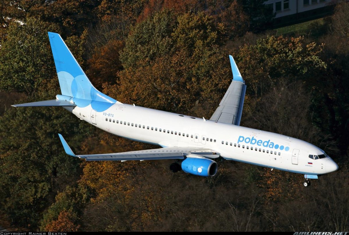 Самолеты авиакомпании победа