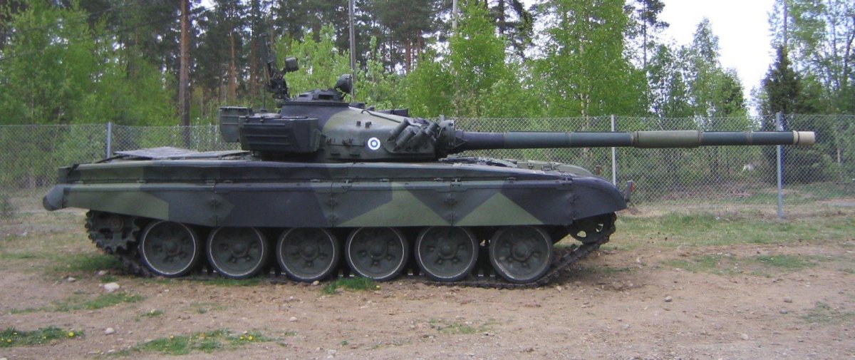 Т-72 Финляндии