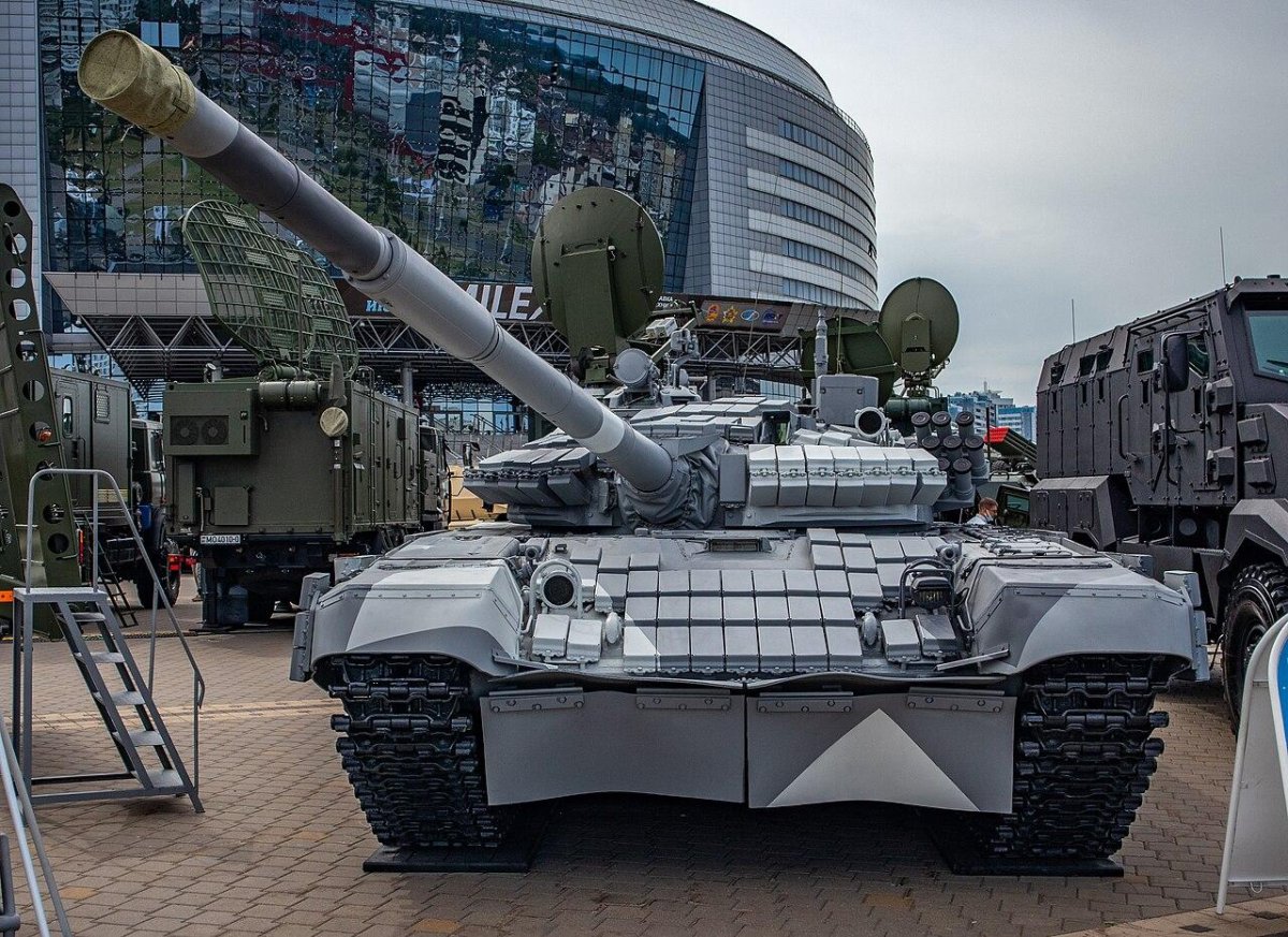 Белорусский танк т-72бмэ