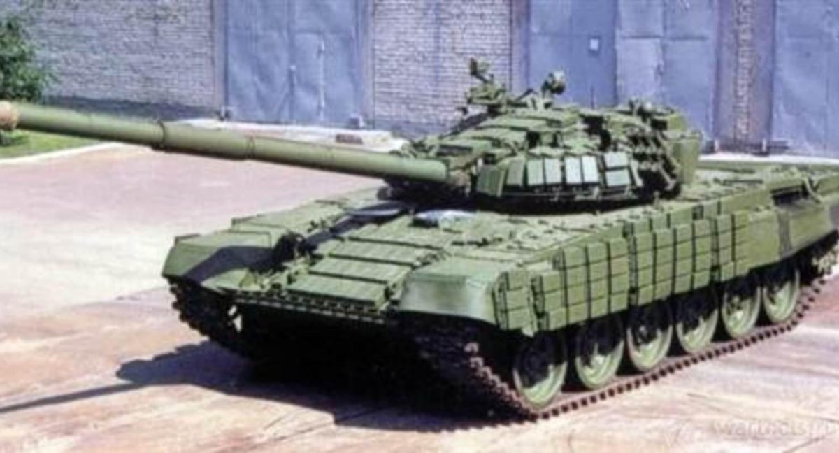 Т-72 С динамической защитой