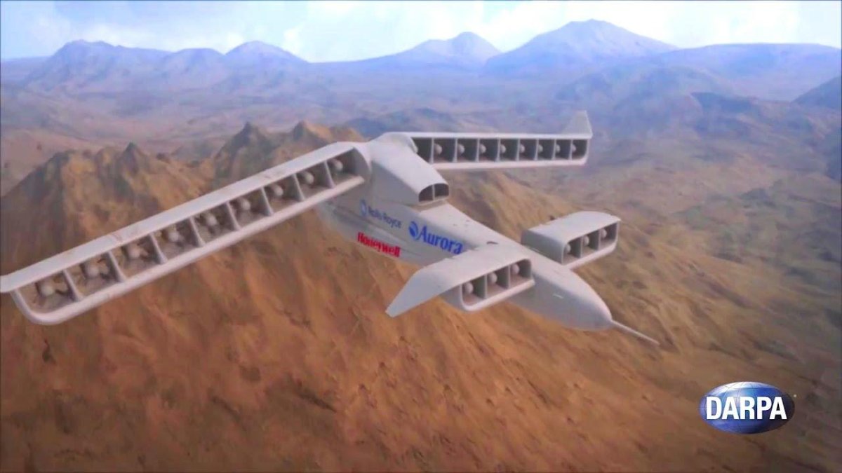 Самолёт x-plane DARPA