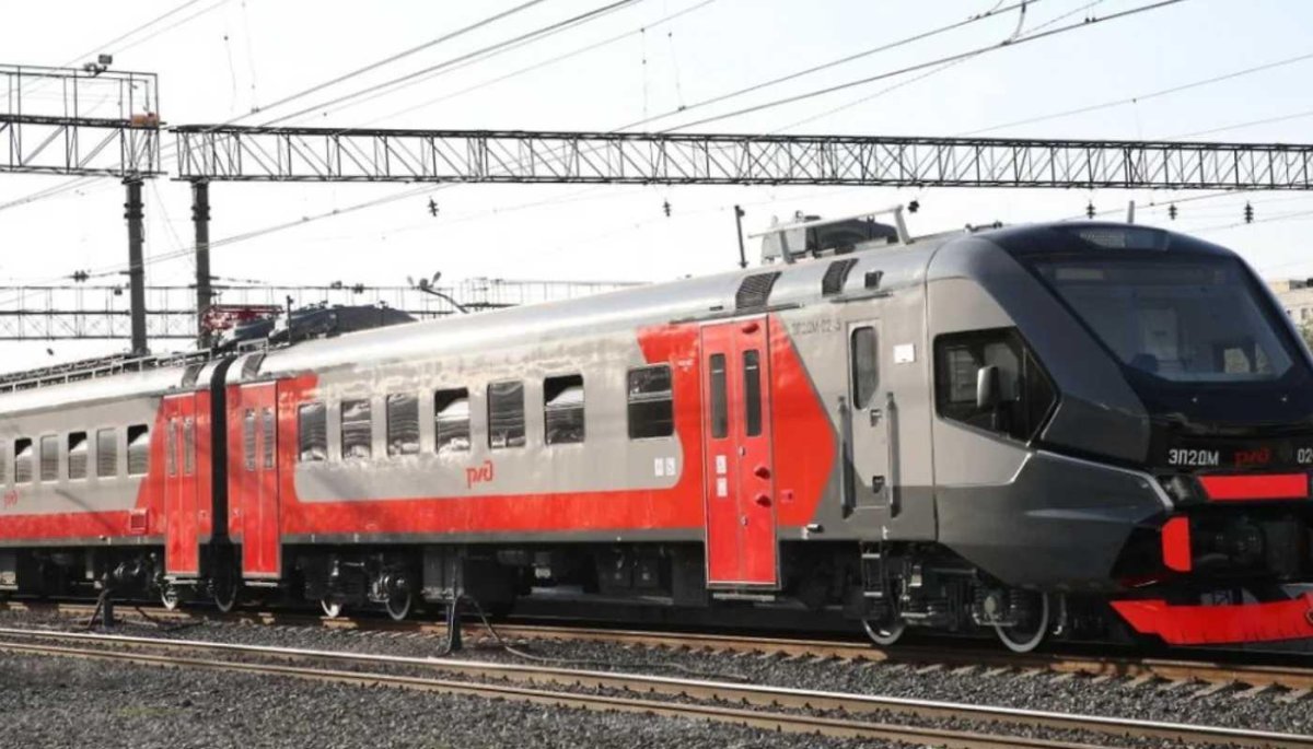 Новая электричка эп2дм