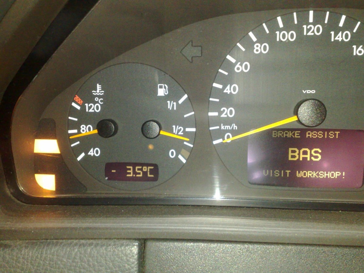 Bas ESP Мерседес w202