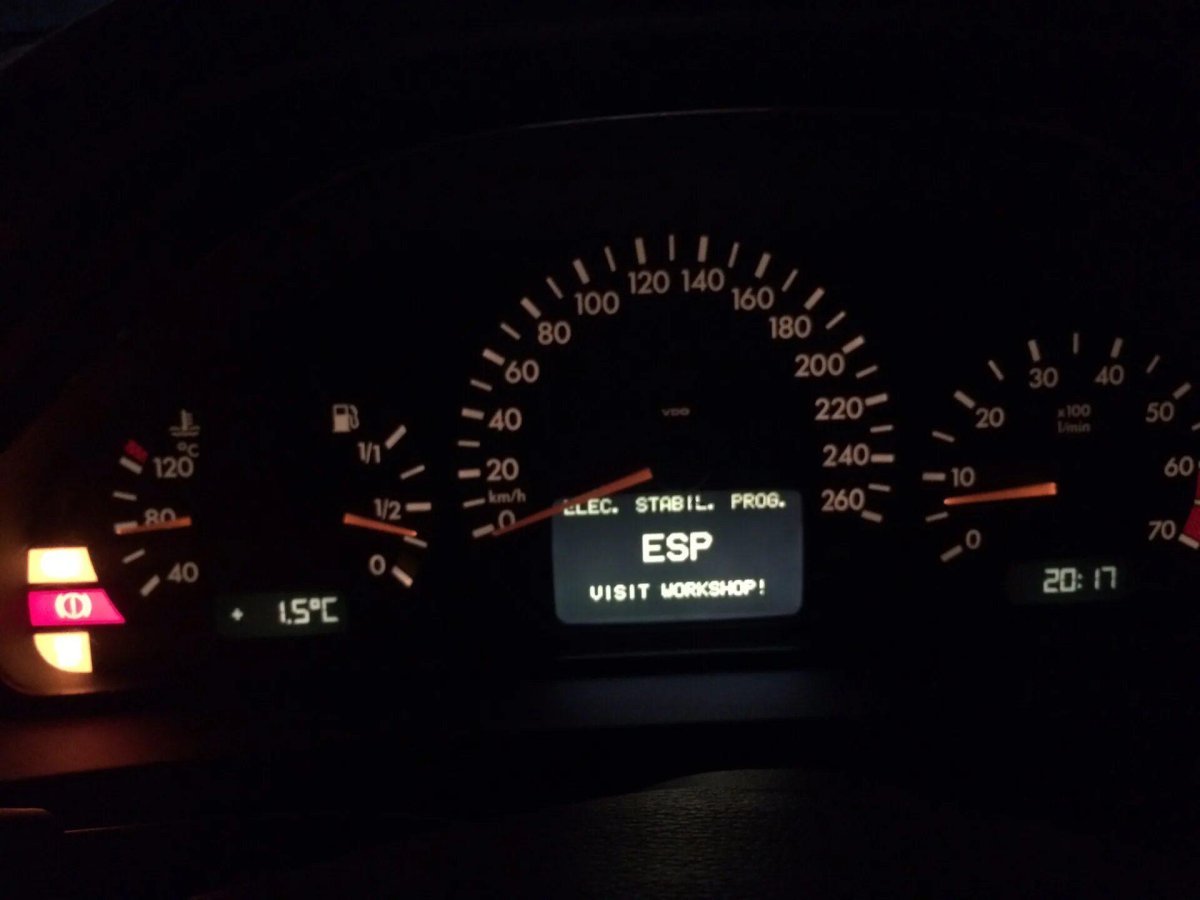 Bas ESP Мерседес w210