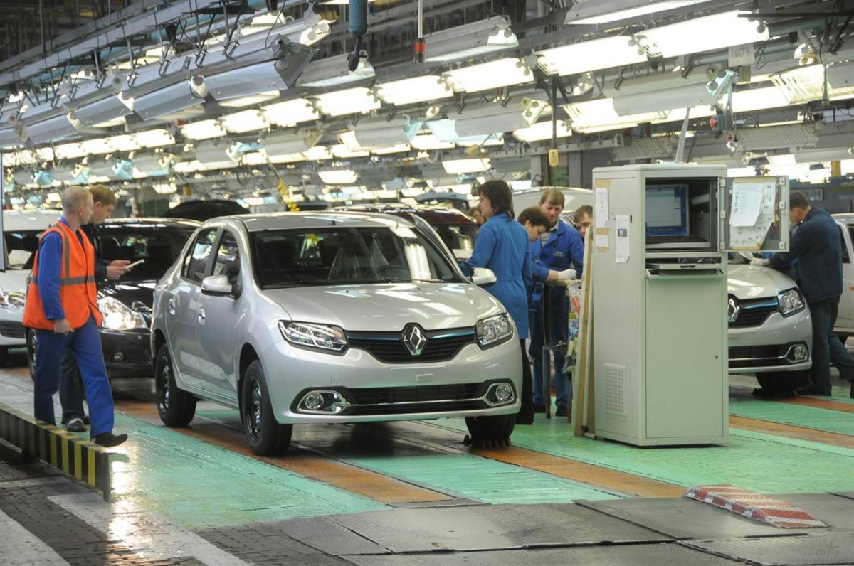 Renault Nissan АВТОВАЗ конвейер