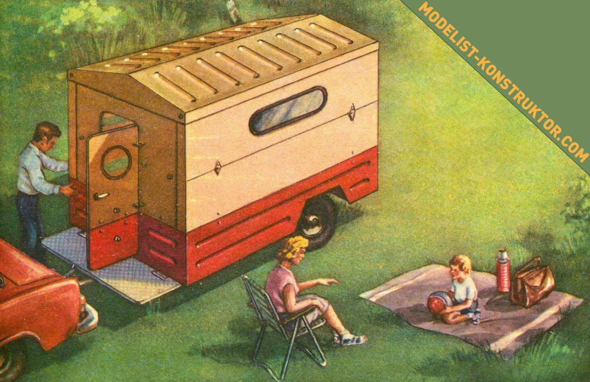 Прицеп спальня