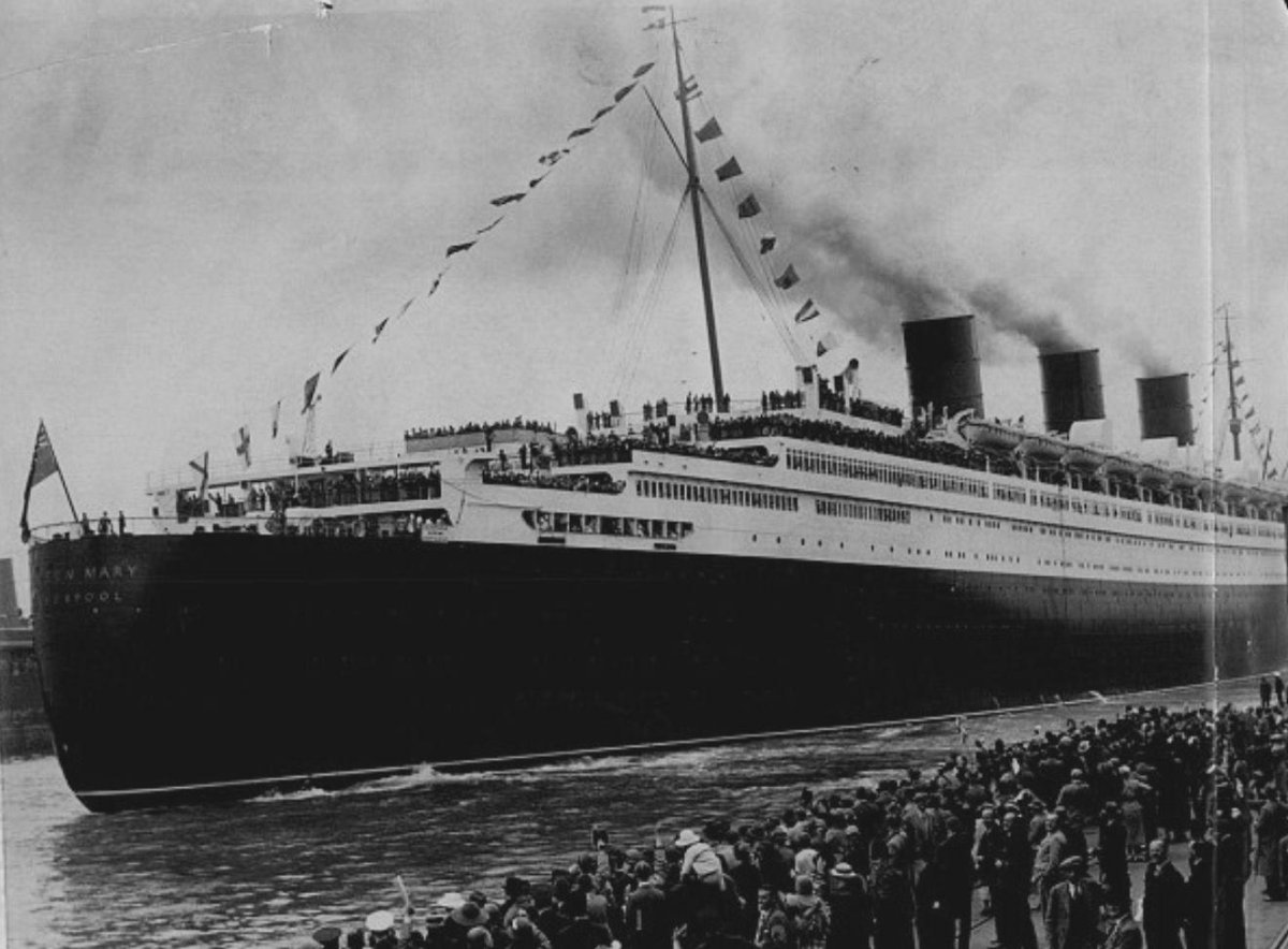Лайнер Queen Mary 1936