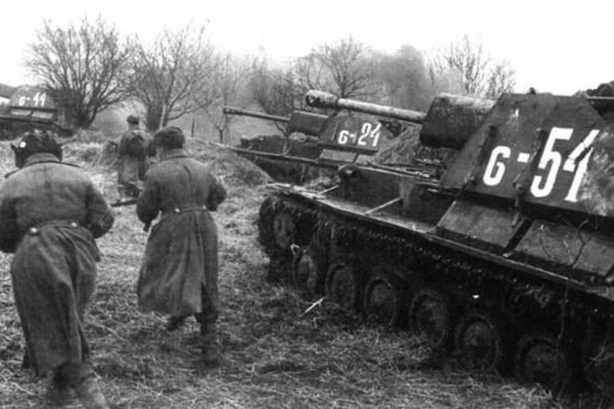 Су-76 самоходная Артиллерийская