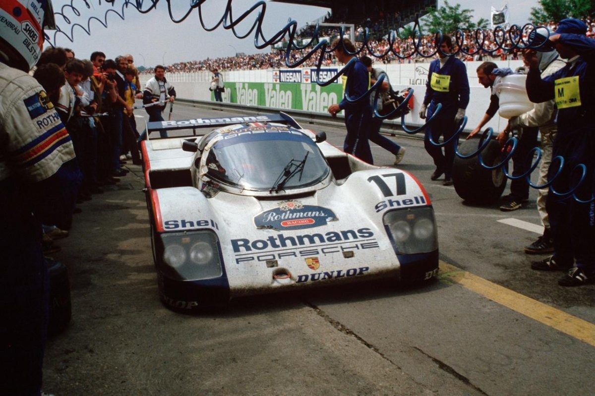 Porsche 962 Ле ман 1986