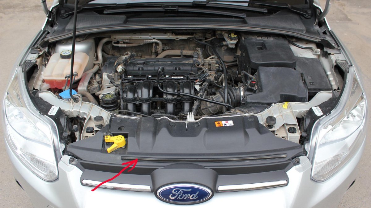 Форд фокус 2 под капотом