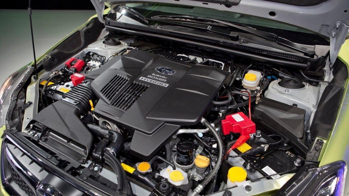 Subaru XV 2014 под капотом