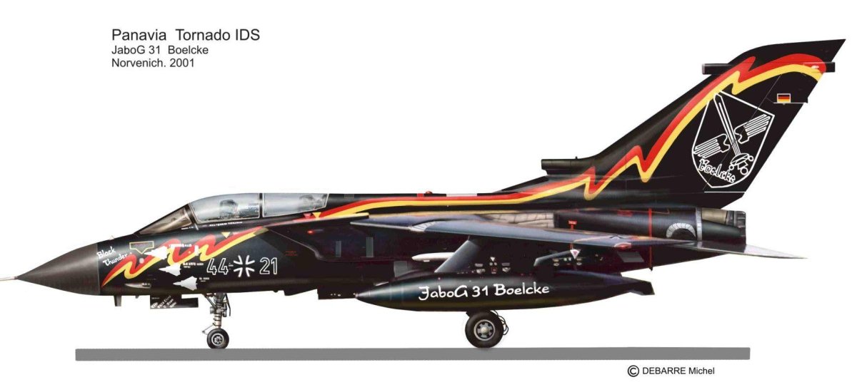 Панавиа Торнадо истребитель